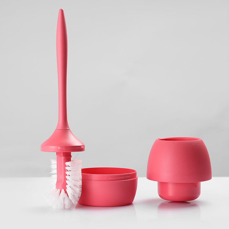 利快马桶刷家用厕所卫生间清洁厕刷子卫浴免打孔创意水滴形便池刷 - 图3