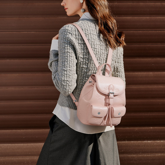 NU New Zhilan Pocket Backpack Women's 2026 New Commuting College Student School Bag High-end Large Capacity Backpack