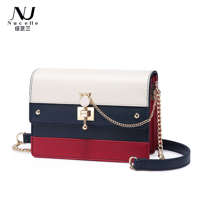 纽芝兰女士新款2020潮百搭ck单肩包 纽芝兰箱包女士包袋