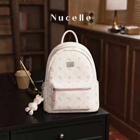 【Angelababy同款】NU纽芝兰飞马双肩背包2026通勤旅游轻便书包 图片 4