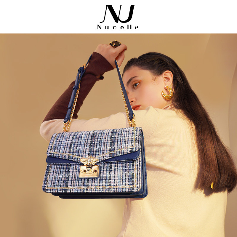 nu纽芝兰2020新款潮小众ck链条包 纽芝兰箱包女士包袋