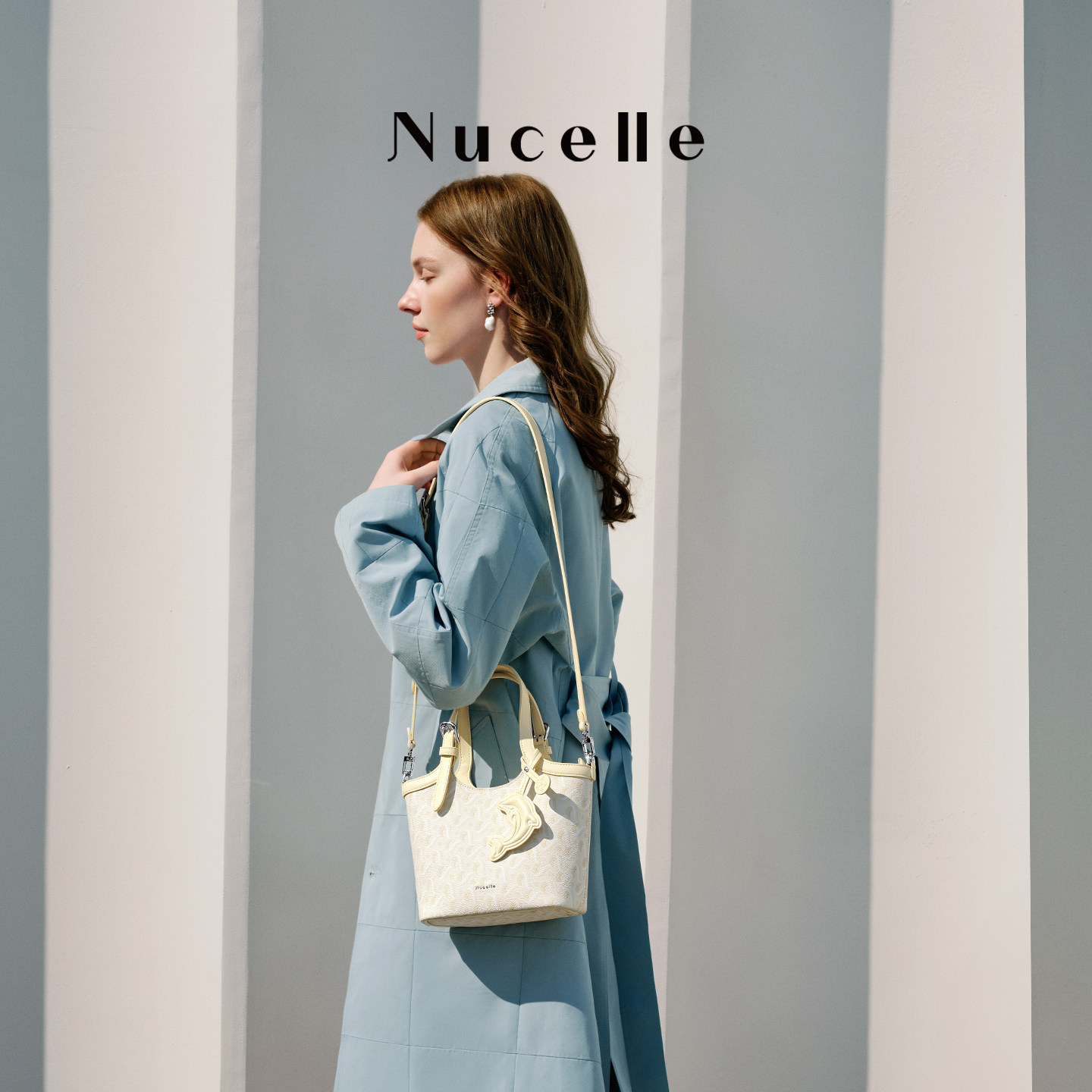 NU纽芝兰海豚菜篮子包2026新款高级感通勤手提包单肩斜挎小托特包