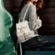 NU New Zhilan Pocket Backpack Women's 2026 New Commuting College Student School Bag High-end Large Capacity Backpack
