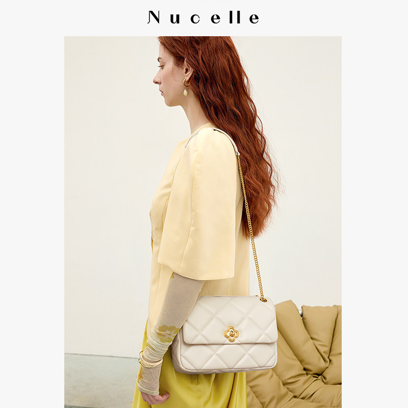 nu纽芝兰2023夏季新款小香风链条包 纽芝兰箱包女士包袋