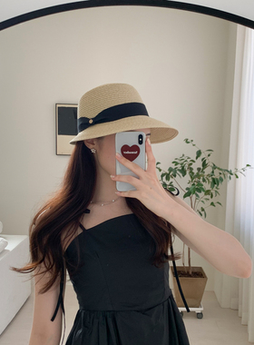 渔夫帽出游休闲女夏平檐时尚