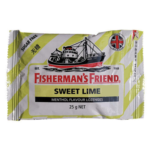 英国产渔夫之宝柑橘西柚味甜青柠檬特强薄荷原味润喉糖25克*5袋 - 图2