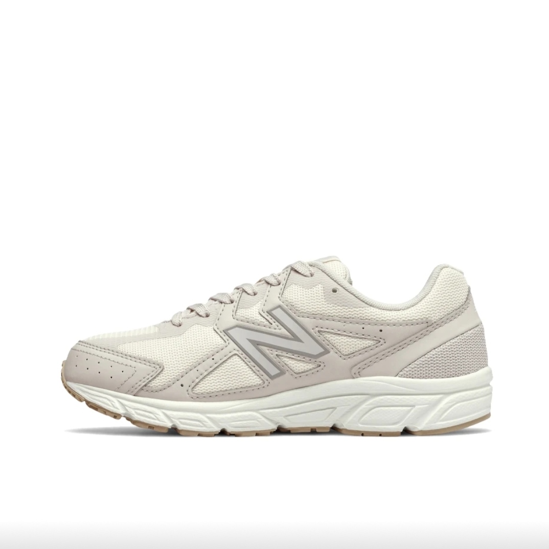 NEW BALANCE/NB 480系列奶茶色复古运动鞋增高缓震休闲鞋W480ST5 - 图3