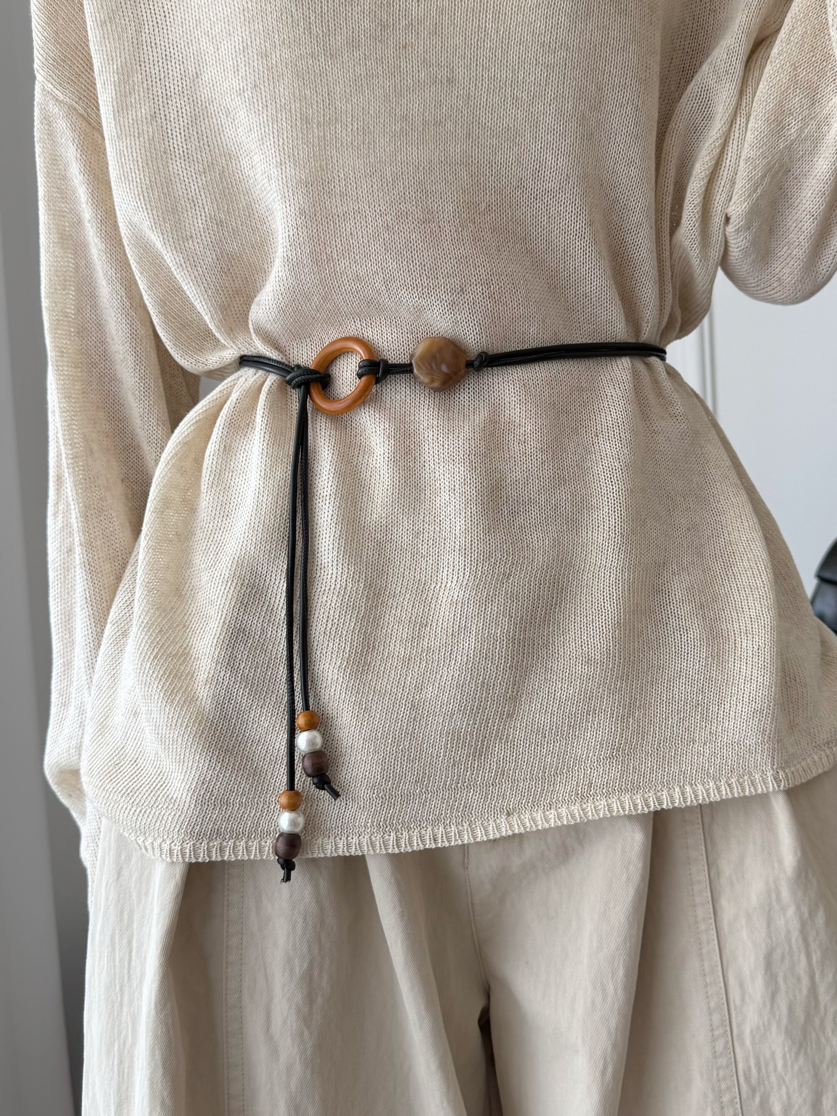 简约圆圈打结细腰带女配毛衣裙子时尚装饰百搭软皮带腰链长款腰绳,淘宝优惠券,粉丝福利购,淘宝优惠卷