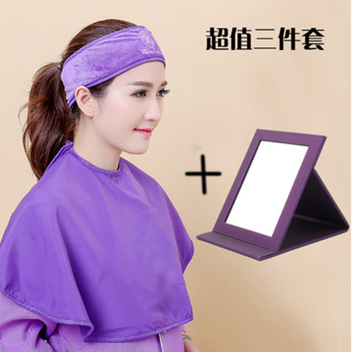 玛丽艳包头巾围巾套装美容用品工具双层纯棉发带发箍金钻工作室 - 图0
