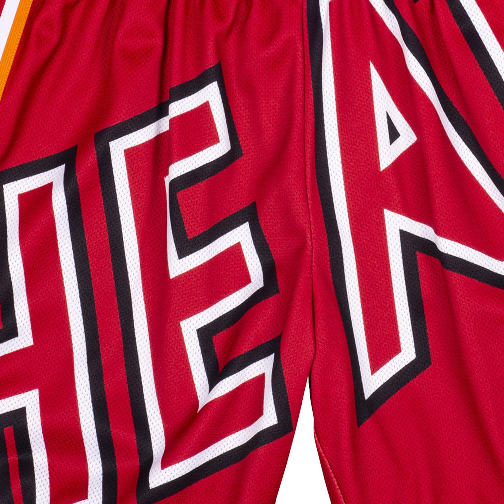 NBA复古球裤BigFace2.0系列迈阿密热火队短裤NBA-Mitchellness - 图2