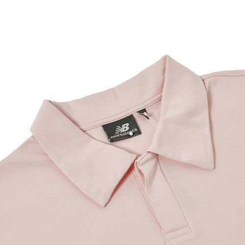 New Balance NB nice rice 男款纯棉T恤运动短袖POLO衫男5FD27041 - 图1