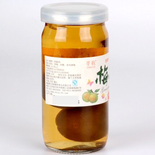 芳歌完熟梅酒青梅酒女士酒日本青梅果酒梅子利口酒160ml*12瓶装-图3