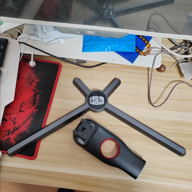 AOC显示器27G10E原装25G10E支架24G10E底座Q27G10ZE - 图2