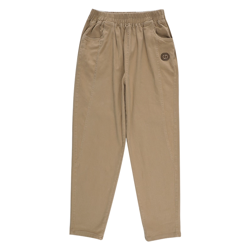 清仓捡漏妈妈裤子女士哈伦裤中年秋冬季加绒保暖松紧腰休闲萝卜裤,淘宝优惠券,粉丝福利购,淘宝优惠卷