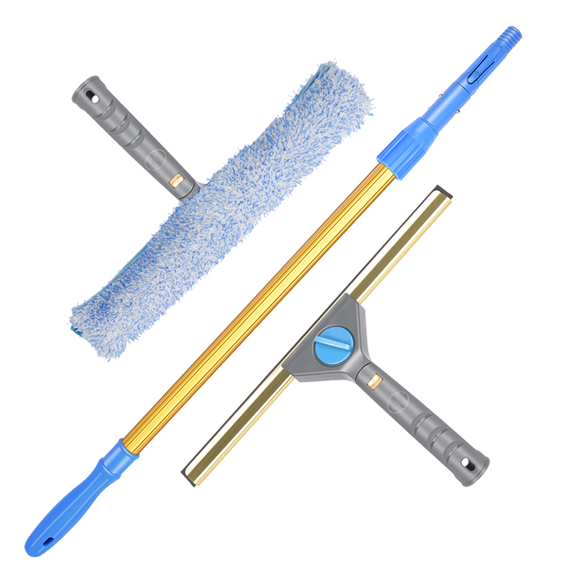 钛金玻璃刮刀保洁工具擦窗器刮水器窗户擦玻璃家用神器清洗伸缩杆 - 图3