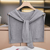 Internet celebrity spring and autumn air-conditioned room knotted woolen shawl