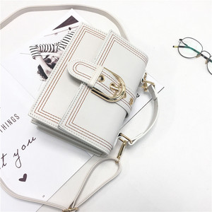 新款绣线手提单肩包