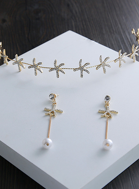 新娘头饰韩式发箍礼服结婚