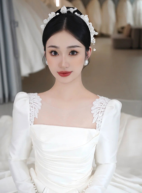 发饰套装布艺串珠日韩森系超仙美