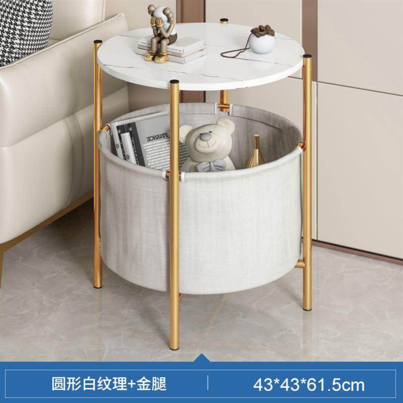 Simple Side Table Sofa Corner Table Ins Metal Light Luxury - 图2