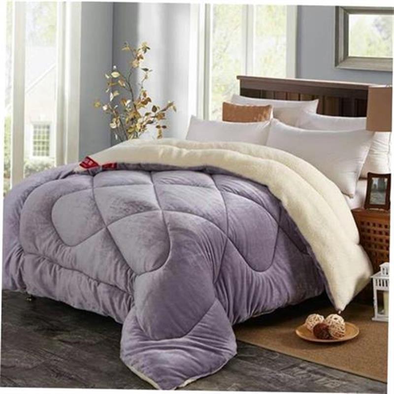 Winter thick Warm Flannel Comforter Duvet Quilt Blanket beds - 图1