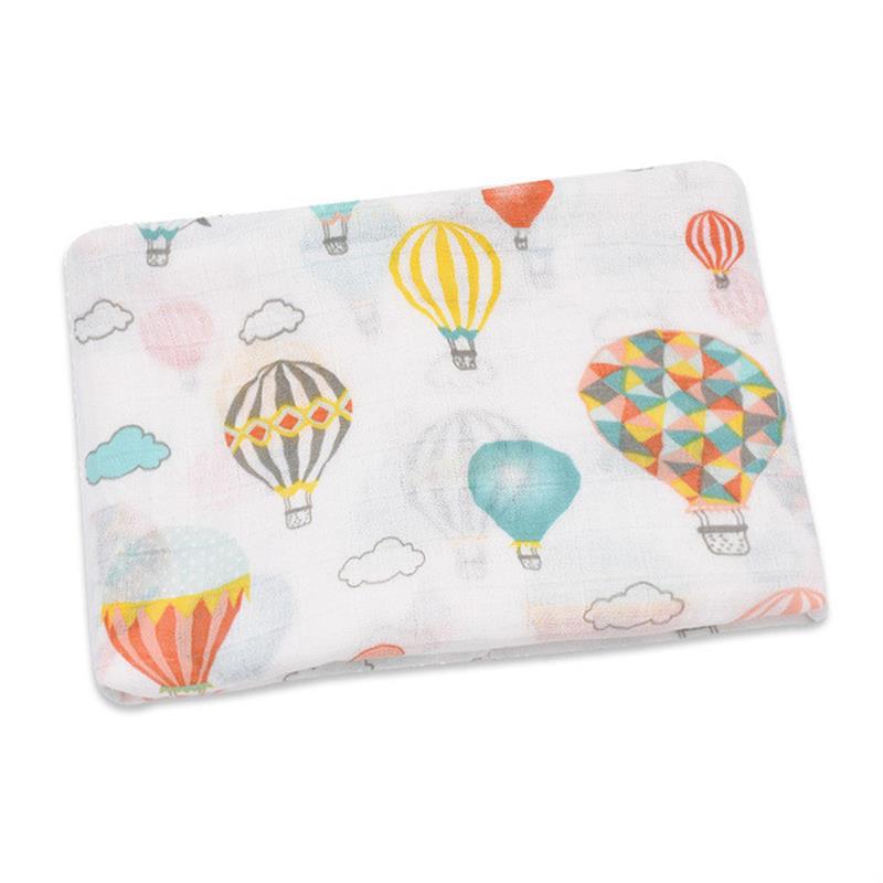 120X120CM Muslin Blanket Newborn Baby Cotton Swaddle Infant - 图1