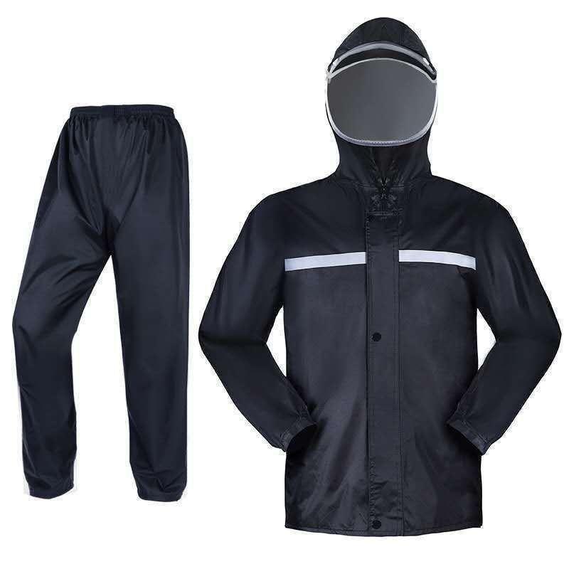 raincoat electric motorcycle thickening reflectors Rain pant - 图3