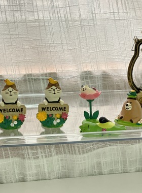 花店装饰欢迎光临装饰小摆件