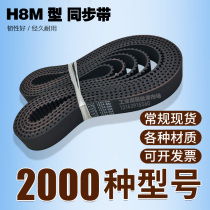 Industrial synchronous belt HTD 8M1152 8M1160 8M1160 8M1168 8M1184 8M1184 distance 8MM strap