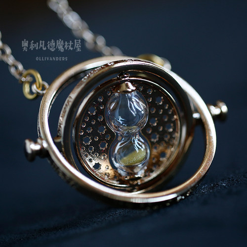 哈利波特周边魂器赫敏时光时间转换器沙漏项链精工版礼盒生日礼物 - 图2