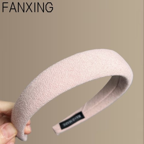 【焦糖奶咖】甜美海绵高颅顶发箍法式针织头箍日常旅行发卡洗脸 - 图2