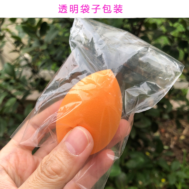 简单袋装美妆蛋泡水变大干湿两用化妆工具超软不吃粉海绵蛋-图0