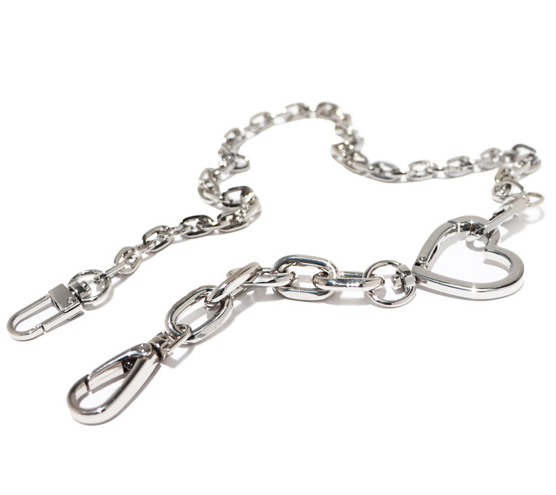 创意链条O形饰链桃心扣链金属包带手机包链挂链配件包装饰链包链,淘宝优惠券,粉丝福利购,淘宝优惠卷