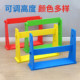 Soft hurdle frame kindergarten children primary school children's fun track and field training equipment sporting goods foam hurdles