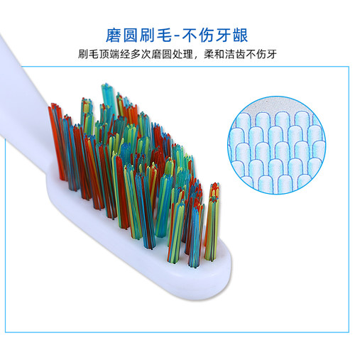 口玉硬毛牙刷超硬耐用成人特硬毛大头家用中硬男女士大人专用正品 - 图2