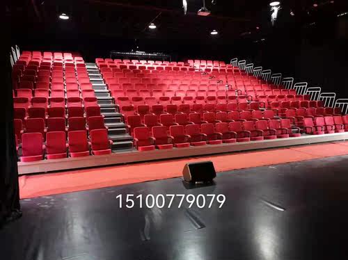 移动看台座椅体育馆座椅电动伸缩看台篮球馆看台座椅室外吹塑座椅 - 图1