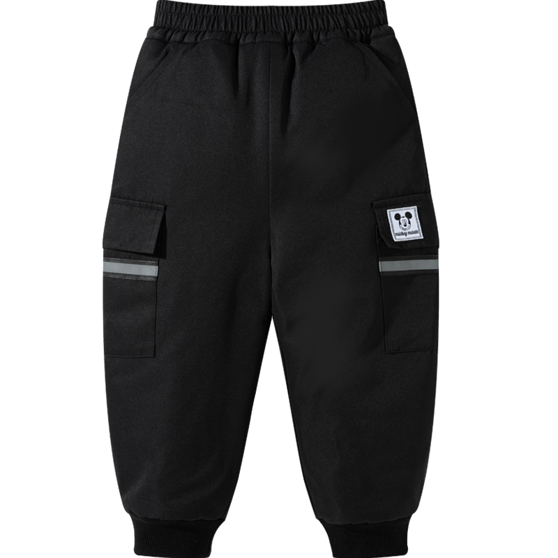 正品迪士尼童装男童棉裤儿童防风夹棉工装裤男孩羽绒棉保暖裤冬装,淘宝优惠券,粉丝福利购,淘宝优惠卷