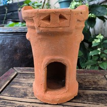 The old red peat charcoal stove workman tea stove wind stove