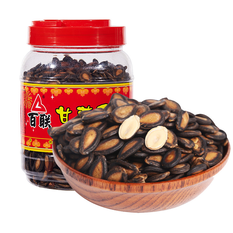 福建百联甘草大片桶装年货西瓜子 福州福海食品瓜子