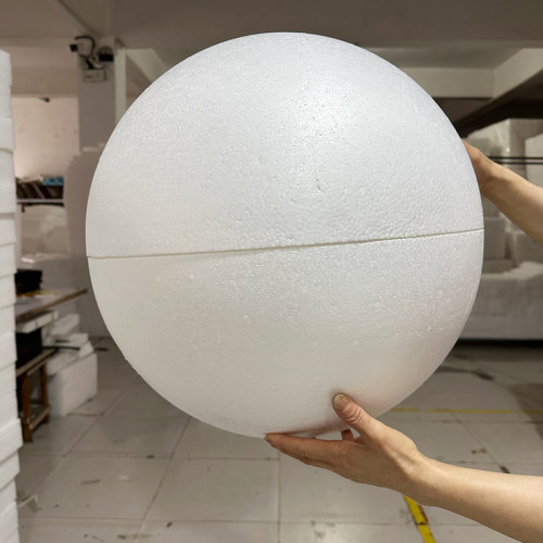 婚庆插花泡沫空心实心球20至120CM保丽龙半球diy手工定做圆柱圆锥 - 图0