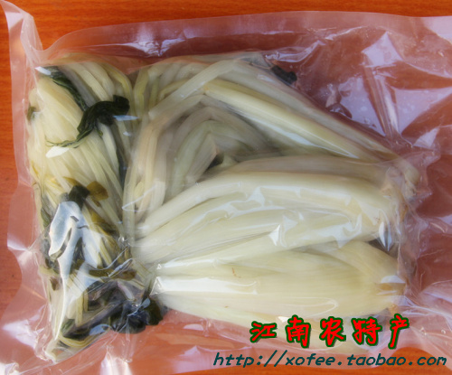 包邮咸白菜5斤 浙江台州临海特产 腌菜系列盐菜酸菜泡菜下饭菜 - 图2