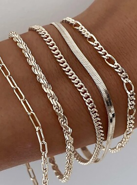 Bracelet and anklet six piece set手链手饰脚饰六件套热销女感