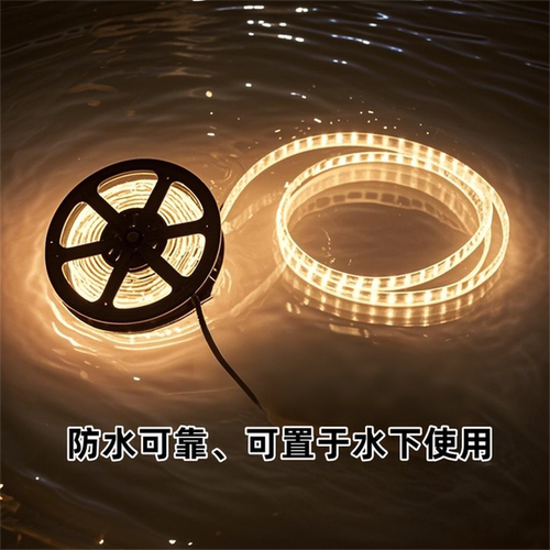 鱼缸灯户外露营防水灯带5v低压安全usb灯条可裁剪粘贴氛围水底灯 - 图3