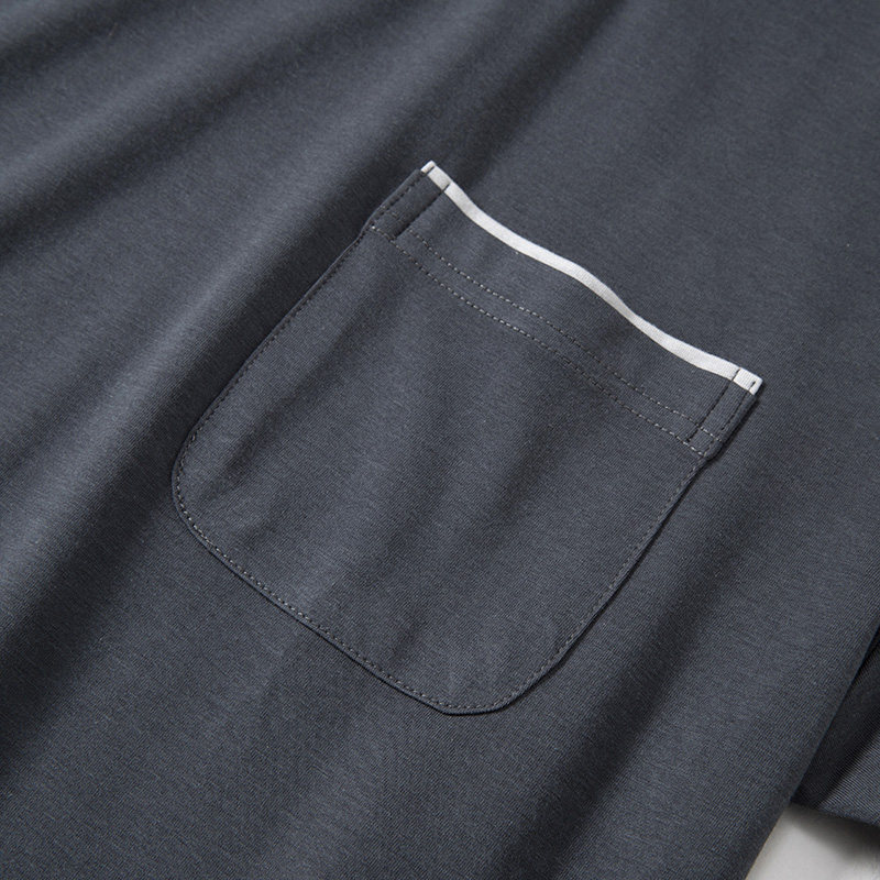 冬季男士莫代尔长袖套头四季款睡衣 丝萝春秋睡衣/家居服套装