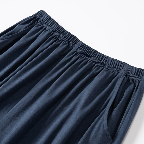 Летние тонкие шелковые штаны для отдыха, большой размер