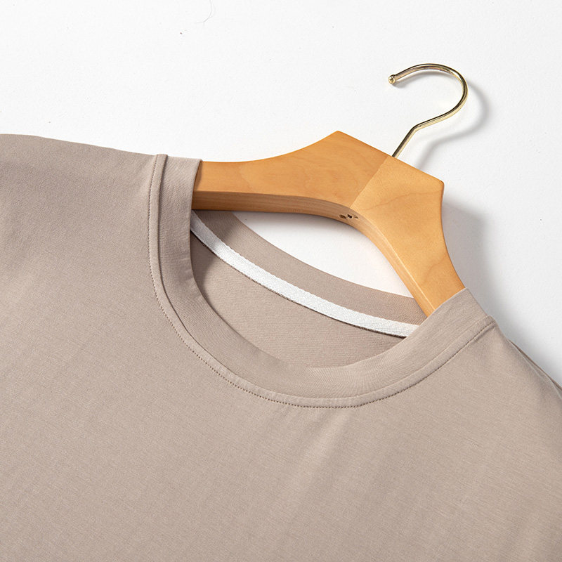 春秋款男士莫代尔冰丝短袖男睡衣 丝萝春秋睡衣/家居服套装