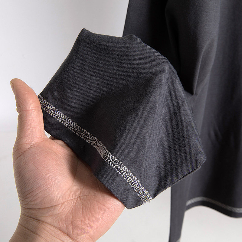 冬季男士莫代尔圆领居家男套装睡衣 丝萝春秋睡衣/家居服套装