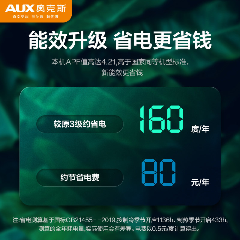 (测试款勿拍)奥克斯大1.5匹空调 奥克斯空调