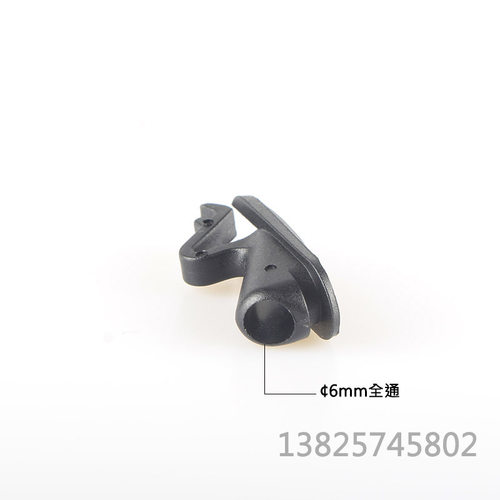 自行车架内走线扣椭圆孔塞24X8.5塑胶止栓半全通过线器山地车配件 - 图2