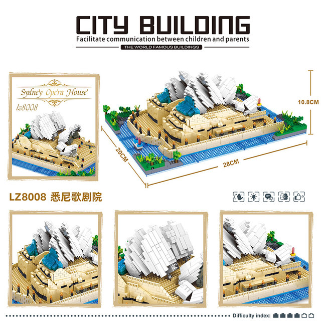 2025 new world famous building blocks